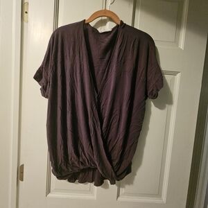 Womens Dark Grey Blouse